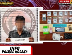 Satresnarkoba Polres Kolaka Tangkap Peredaran Narkoba di Pomalaa