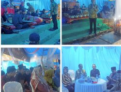 Ketua Kerukunan keluarga Jawa Dampingi 01 BERAMAL di Kecamatan Toari