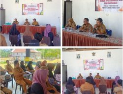 UPT Puskesmas Toari Gelar Rakor, Bahas P4K dan Pemantauan Ibu Hamil RESTI, Ini Respons Kades