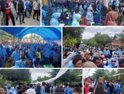 Ribuan Simpatisan Pasangan BERAMAL Hadir Dalam Kampanye Tatap Muka Deklarasi RKM