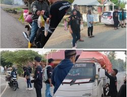 Peduli Sesama, Ormas Tamalaki Mekongga Tondowolio Turun Ke Jalan Bagikan Takjil Buka Puasa