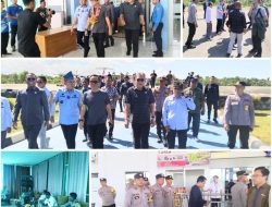 Polsek Watubangga Giat Pengaman Kunjungan Kerja Wakil Mentri Ketenagakerjaan RI