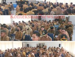 Pemdes Rahabite Hadir Bersama Ratusan Kades dan Bendahara Kabupaten Kolaka, Hadiri Rapat Sosialisasi Kepatuhan BPJS Ketenagakerjaan