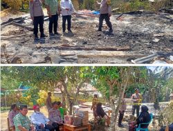 Agusalim Tahir Aleg Komisi II DPRD Kolaka Kunjungi dan Beri Bantuan Korban Kebakaran di Desa Langgosipi