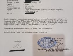 Mengaku Sebagai Wasekjen DPP Partai Gerindra Warga Buton Diduga Jadi Korban Penipuan Hingga Rp1,1 Miliar