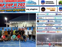 Pembukaan Turnamen Badminton SAP Law Firm CUP II 2025, Bukti Nyata Semarakan Hari Sumpah Pemuda ke 97 Tahun