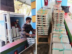 Polsek Watubangga, Pantau Distribusi MBG di Tingkat TK, SD, SMP dan SMA