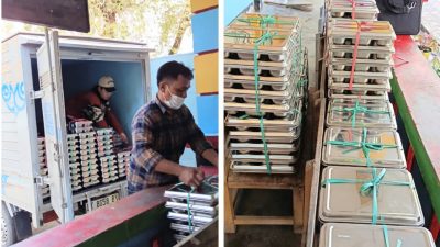 Polsek Watubangga, Pantau Distribusi MBG di Tingkat TK, SD, SMP dan SMA