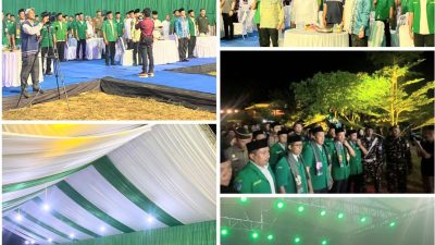 Ketum PP GP Ansor Hadiri Pelantikan Pengurus GP Ansor Kolaka Raya di Lalonggosua Tanggetada