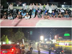 Mengganggu Kenyamanan Masyarakat, Polsek Poleang Amankan Belasan Knalpot Brong