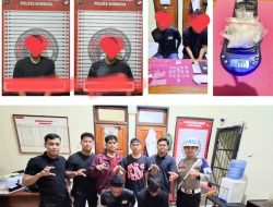 Gerebek Tempat Kost di Bombana, Polisi Tangkap Dua Terduga Pelaku Pengedar Sabu