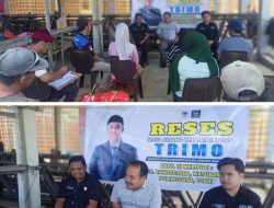 Reses di Kecamatan Toari, Trimo Ketua Komisi II DPRD Kolaka Serap Aspirasi