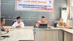 Kapolres Bombana Pimpin Rapat Lintas Sektoral, Pastikan Persamaan Persepsi Seluruh Stakeholder Dalam Ops Ketupat 1447 H