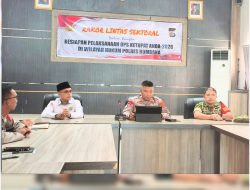 Kapolres Bombana Pimpin Rapat Lintas Sektoral, Pastikan Persamaan Persepsi Seluruh Stakeholder Dalam Ops Ketupat 1447 H