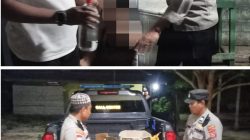 Cegah Gangguan Kambtibmas, Polsek Poleang Amankan 22 Botol Miras Pabrikan