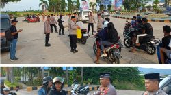 Pererat Silaturahmi, Polres Bombana dan Rekan Pers Bagi Bagikan Takjil Pada Masyarakat